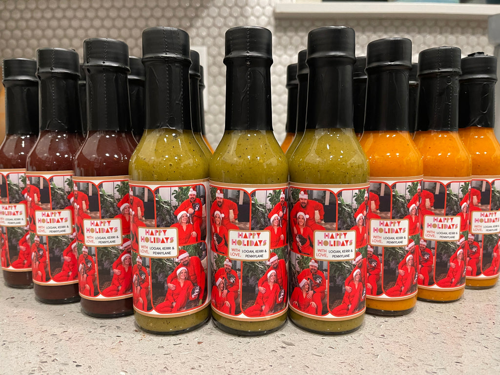 Custom Label Hot Sauce