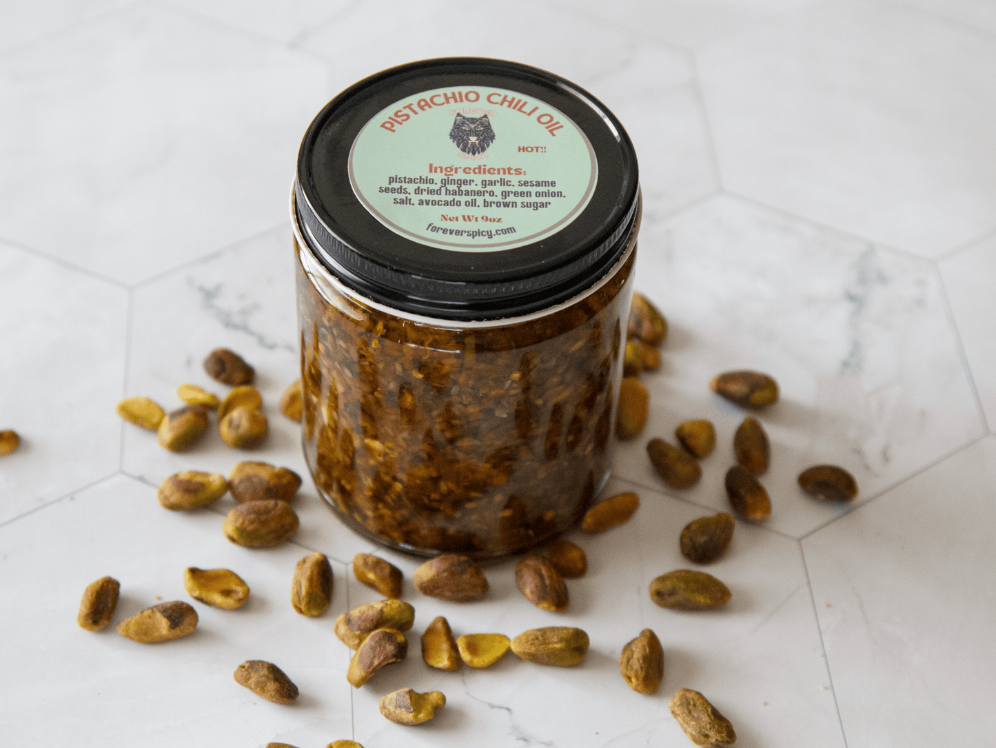 Pistachio Chili Oil