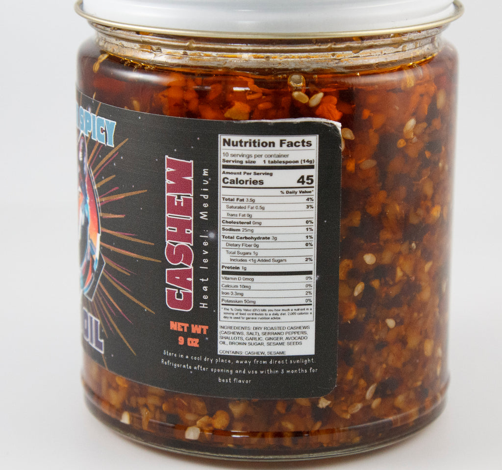 Cashew Chili Oil (Medium)